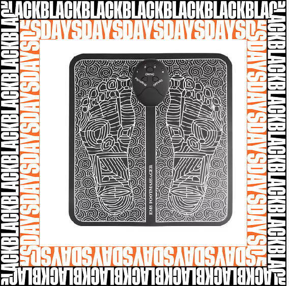 TAPETE ELECTRO ESTIMULADOR PIES BLACK DR