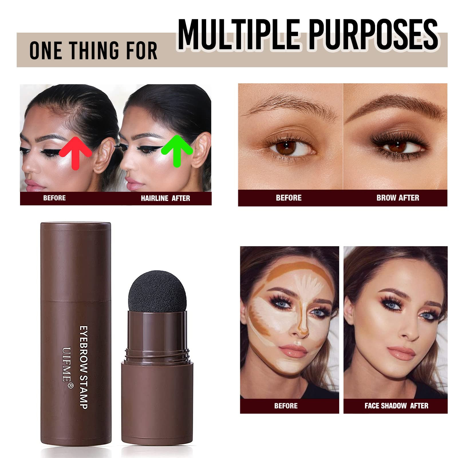 KIT DE SELLO DE CEJAS CON 10 PLANTILLAS