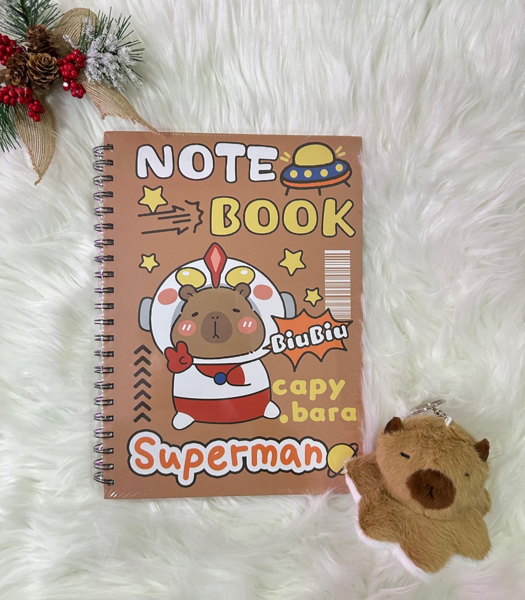 Llibreta De Espiral Con Dibujos Capibara