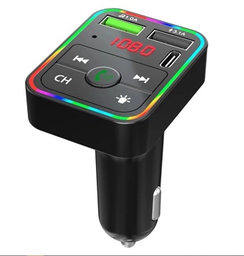 Transmisor para Carro (Bluetooth, Lector