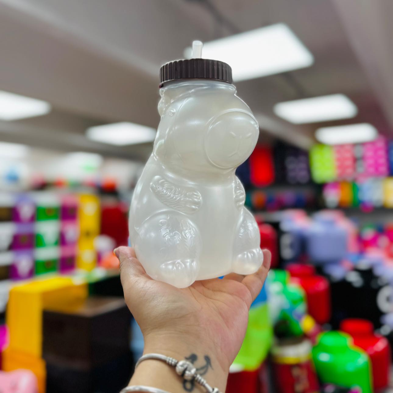 5 Pz Capichela Con Popote Plastico Color disponible en Yaxa Mexico