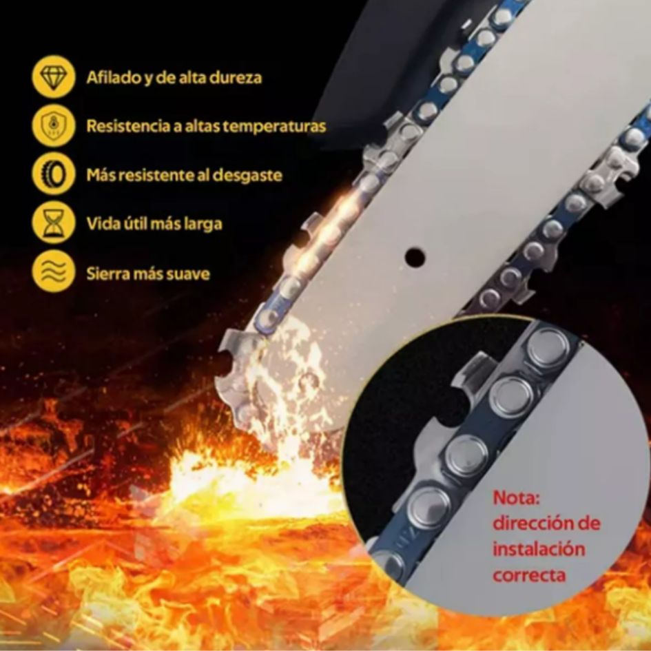 Mini Motosierra Inalámbrica de 7 Pulgadas (con Batería)