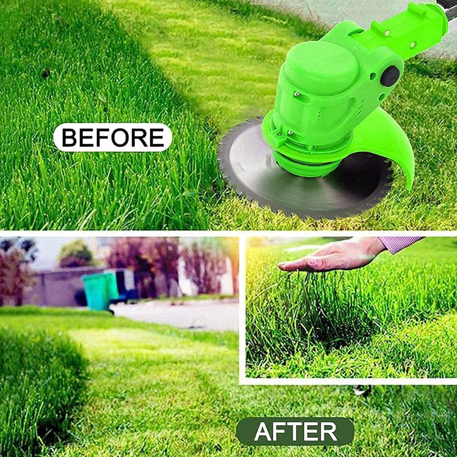 Desbrozadora Inalámbrica 3 en 1 con 2 Baterías