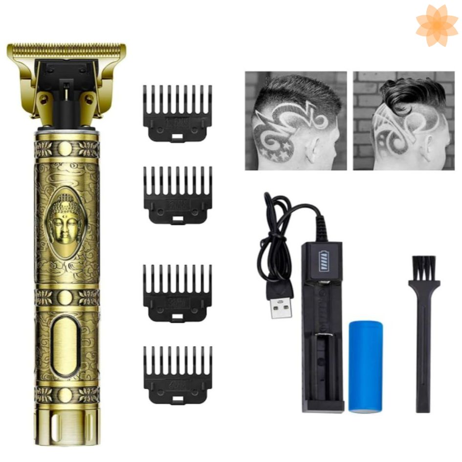 Rasuradora y Perfiladora de Barba Portátil de Precisión