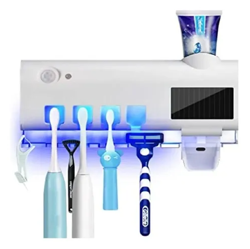 Dispensador y Esterilizador de Cepillos UV Solar