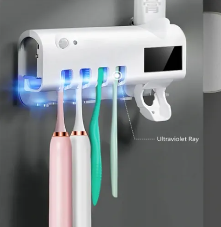 Dispensador y Esterilizador de Cepillos UV Solar