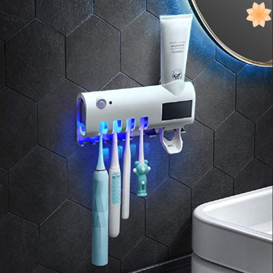 Dispensador y Esterilizador de Cepillos UV Solar