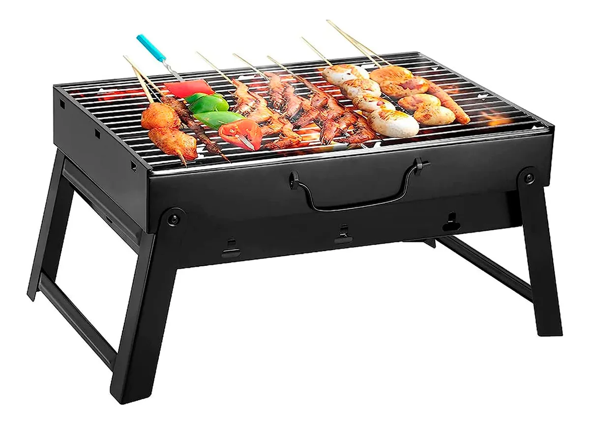 Mini Parrilla De Carbón