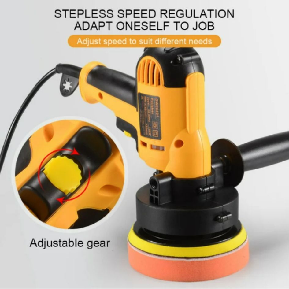 Pulidora de Auto Orbital 700W: Brillo Profesional Fácil