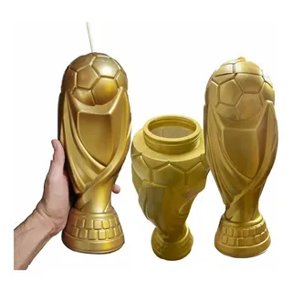 Trofeo Fútbol Alcancía Copa Mundial 5pz