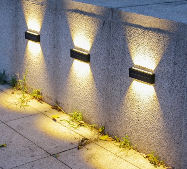 2 Lámparas Solar de pared 20LED