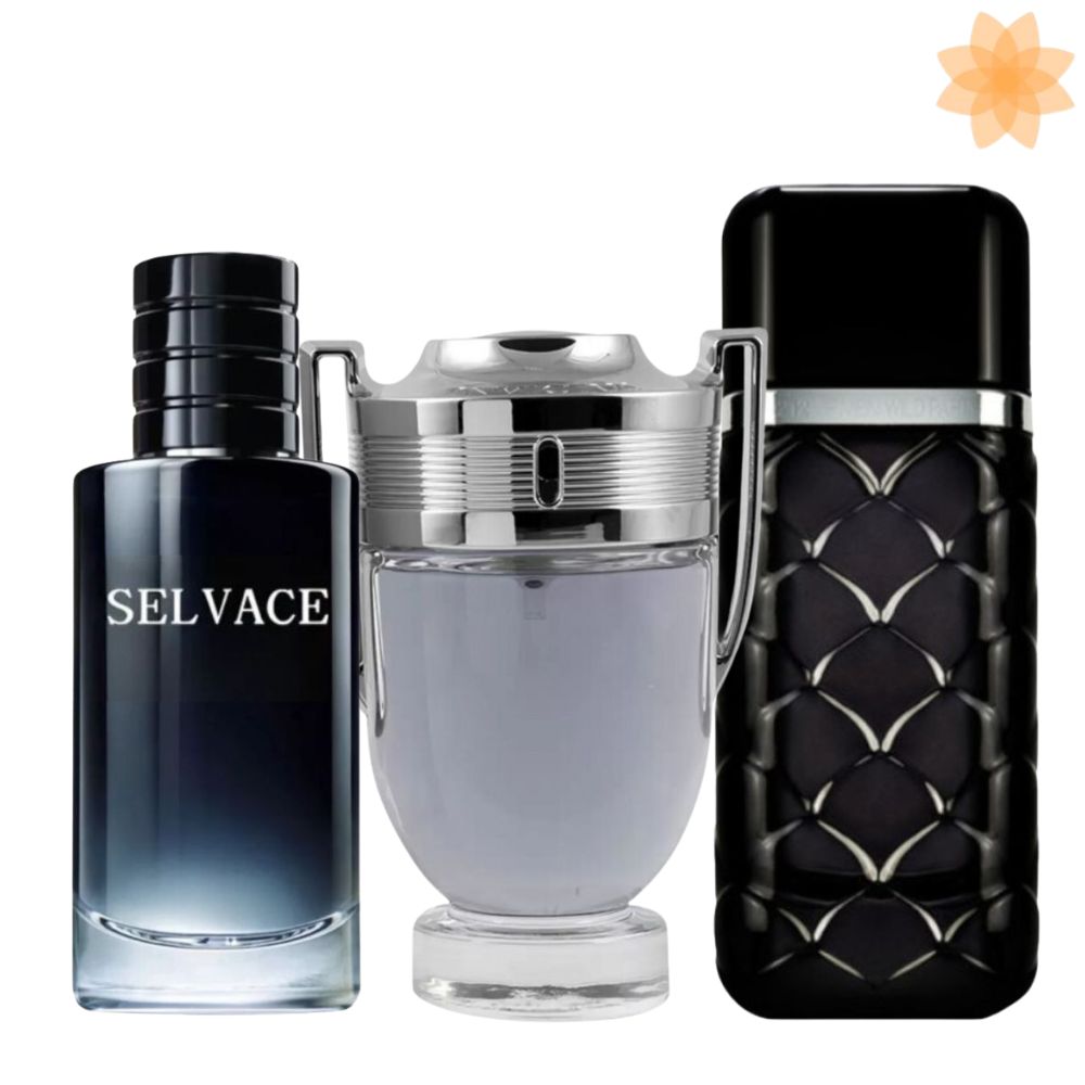 Perfumes 3x1 Invictus/Men Club/Sauvage