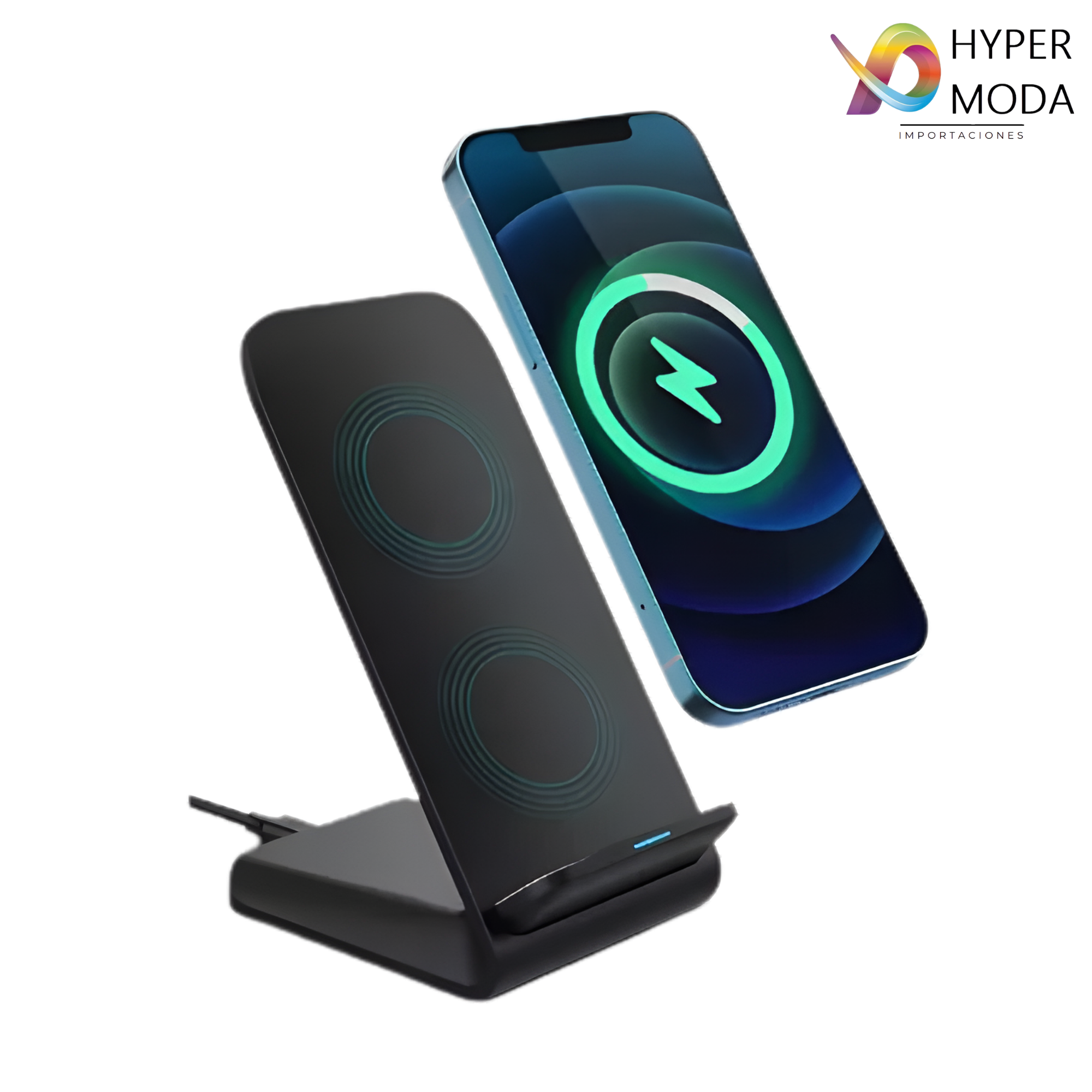 Cargador Inalambrico QI Carga Rapida