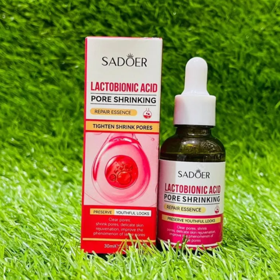 Sérum con Ácido Lactobiónico: Cierra Poros y Renueva