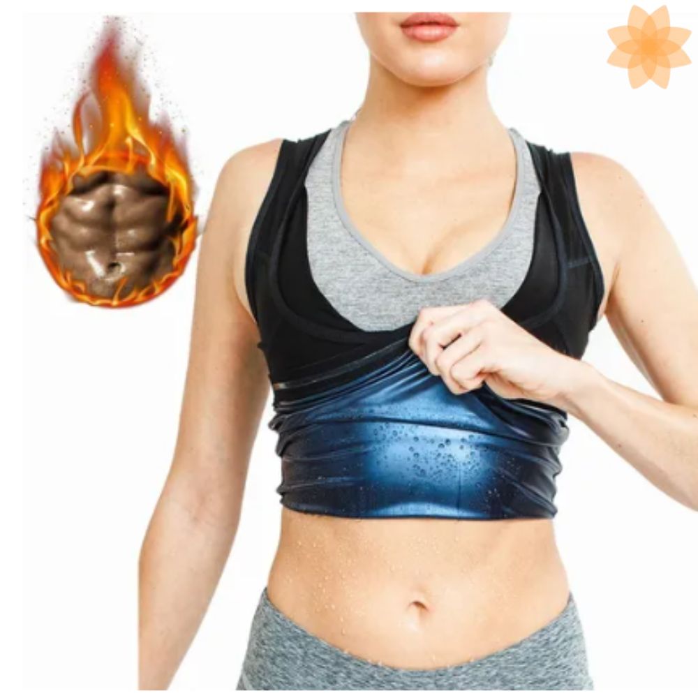 FAJA REDUCTORA SAUNA MUJER TIPO CHALECO