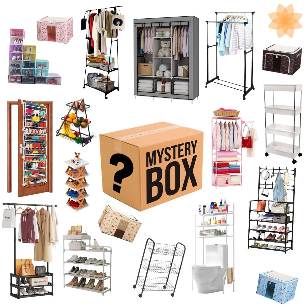 MYSTERY BOX HOGAR CON 6 TAPAS DE REGALO