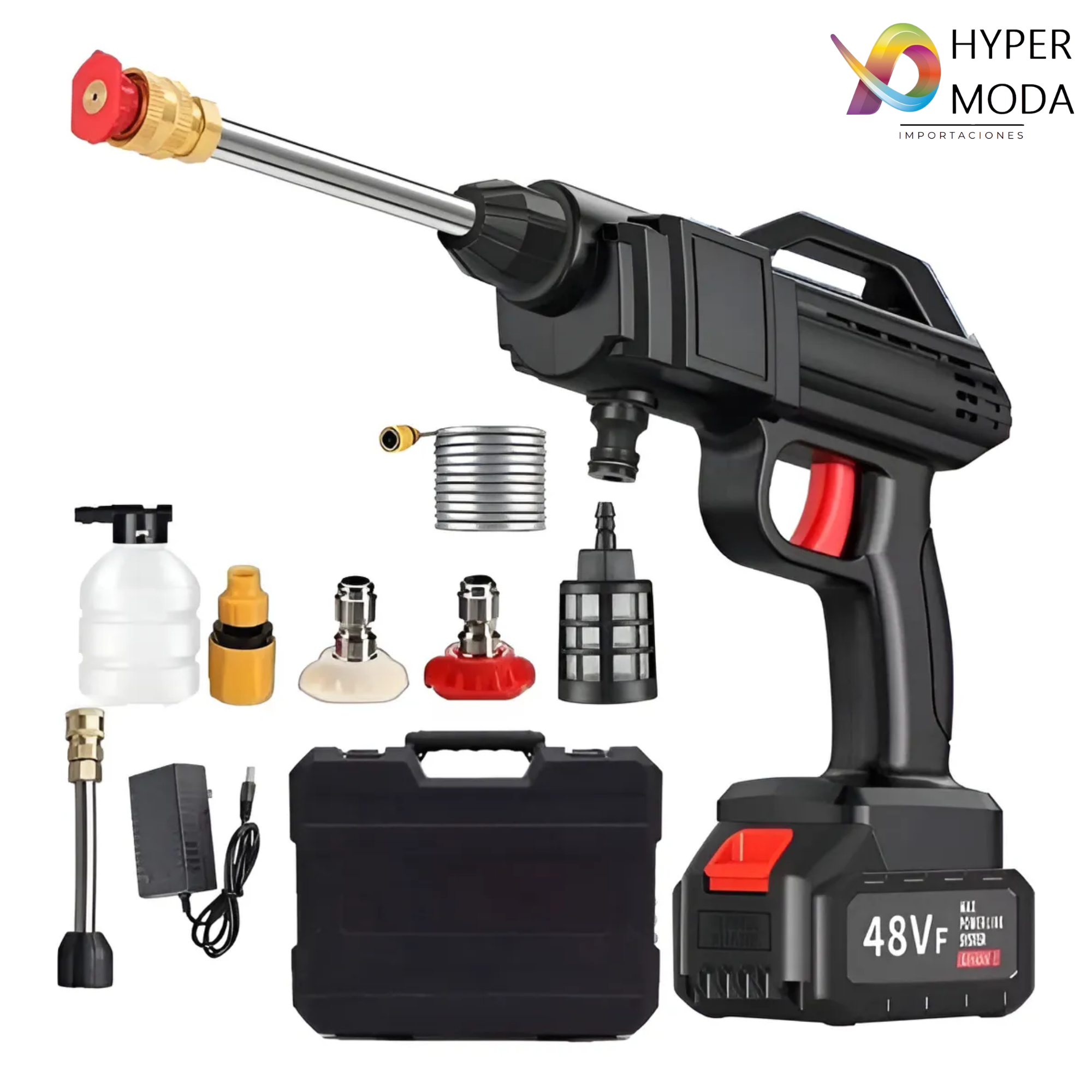 Pistola PRO Hidrolavadora Coche Inalambr
