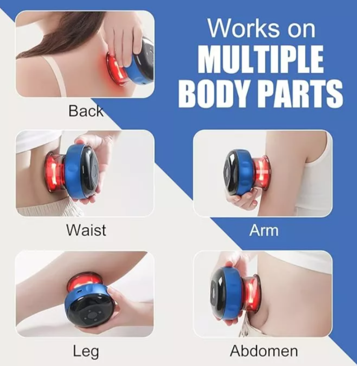 Ventosa Eléctrica 3 en 1: Masaje Terapéutico en Casa
