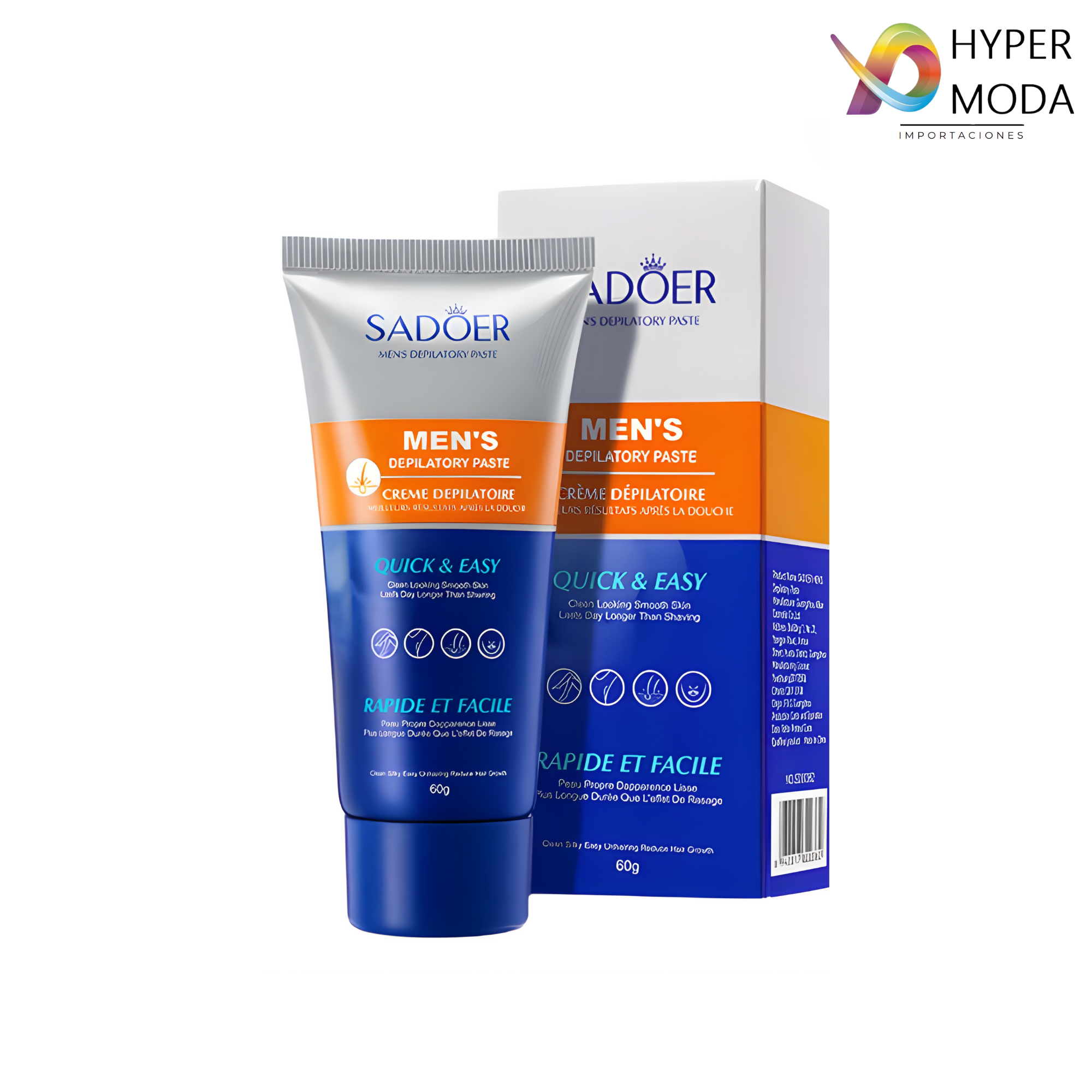 Crema Depilatoria Accion Rapida Sadoer