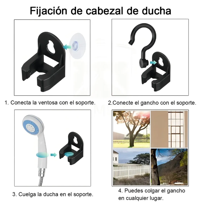 Ducha Portátil Recargable: ¡Tu Baño al Aire Libre!