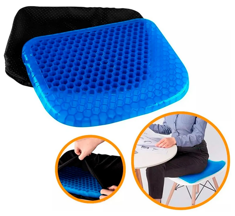 Cojín de Gel Egg Sitter: ¡Adiós al Dolor de Espalda!