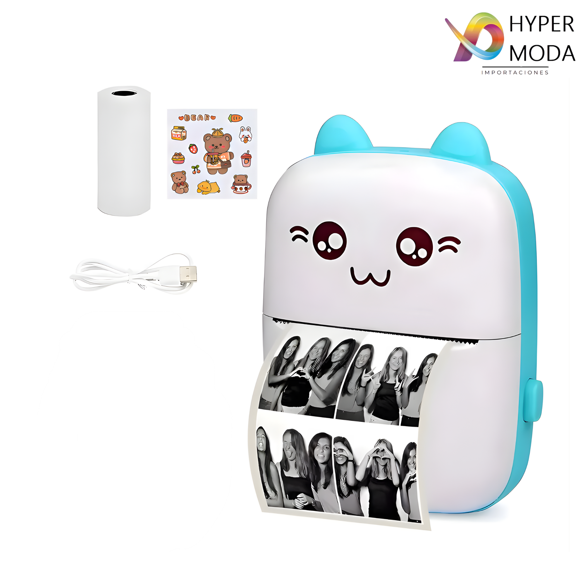 Mini Impresora Térmica Portátil Bluetoot