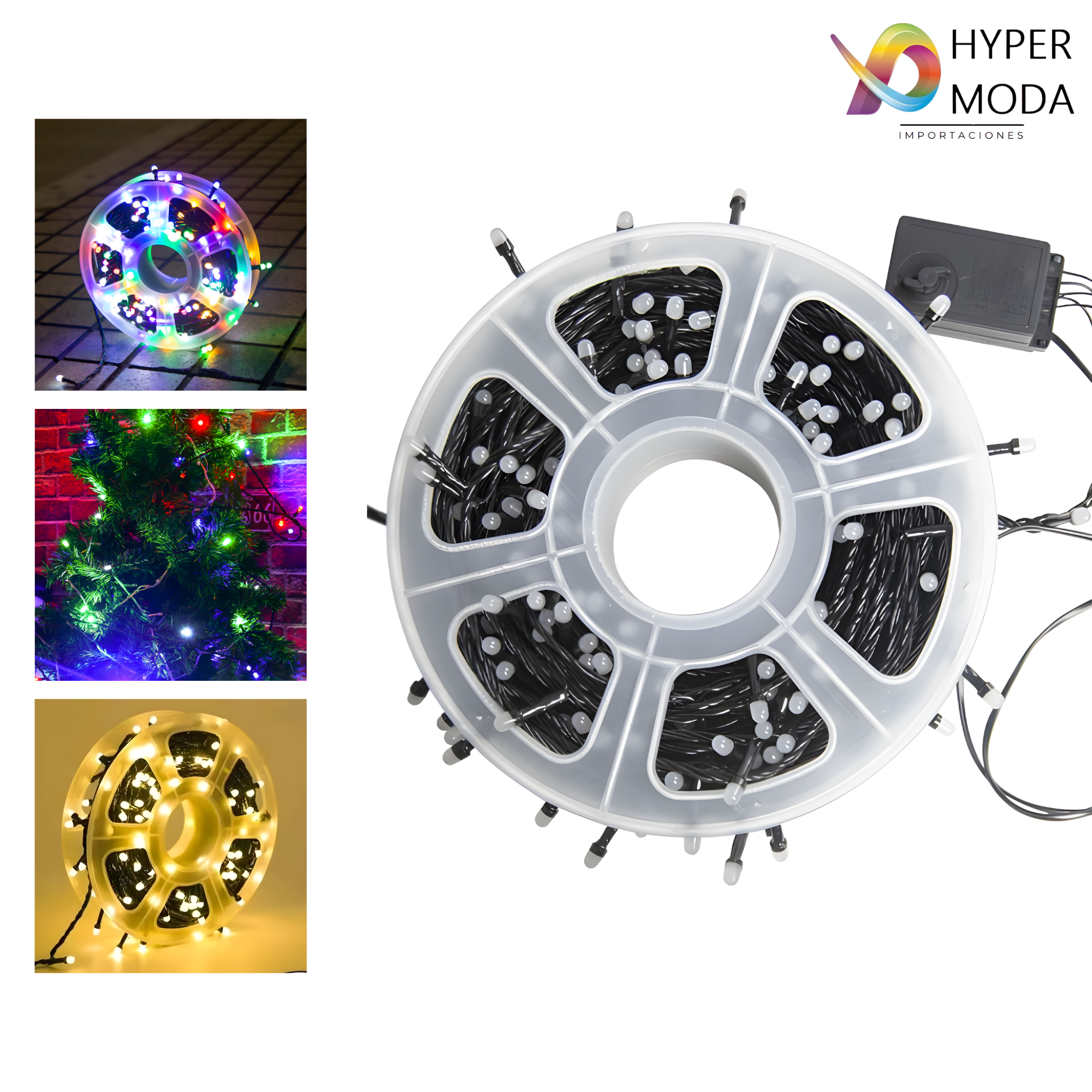 Rollo de Luces 50 Metros Navidad