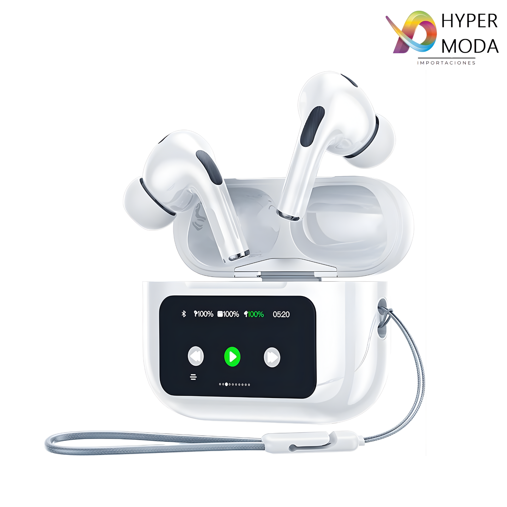 Audifonos Bluetooth Con Pantalla Touch