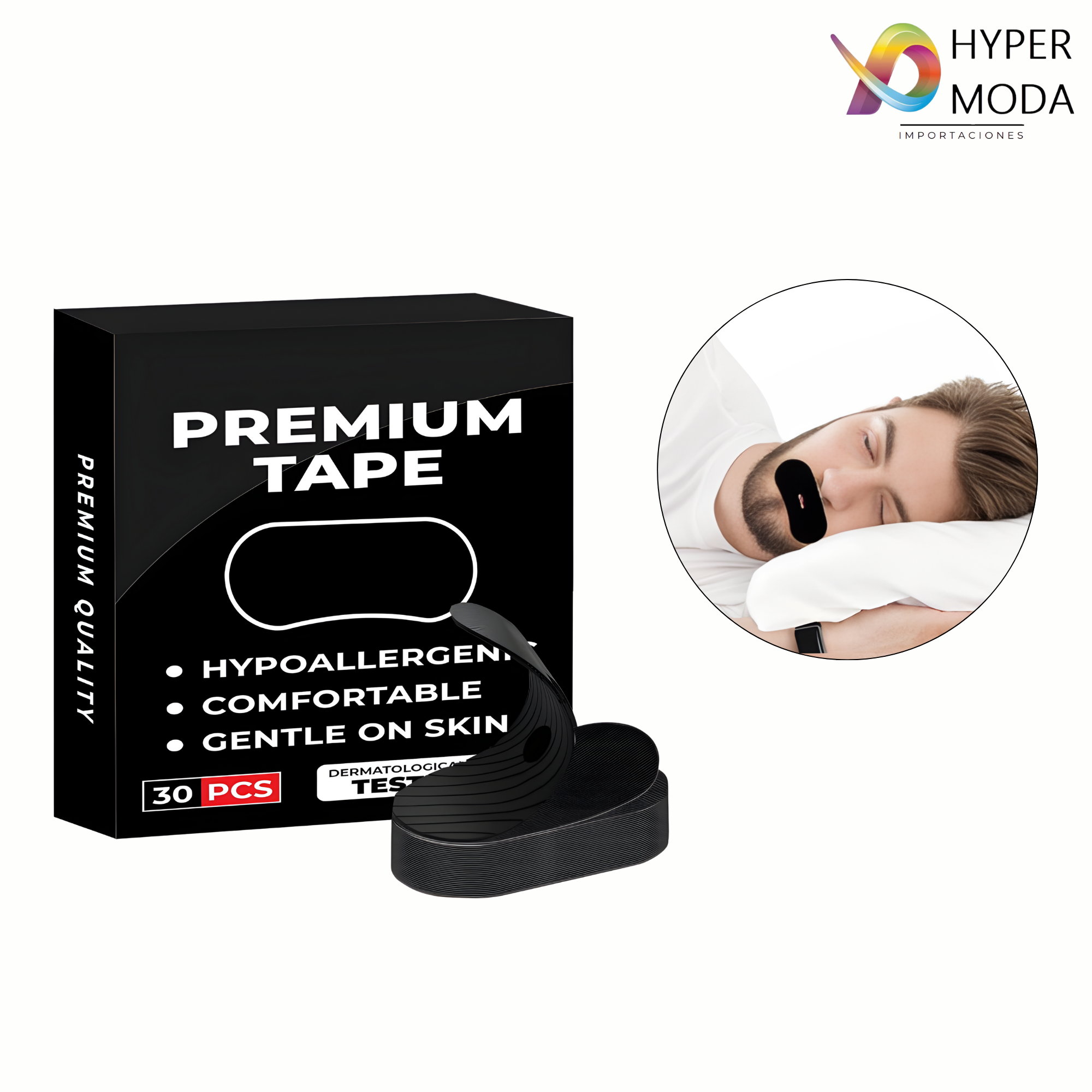 Cinta Antironquidos 30 Piezas