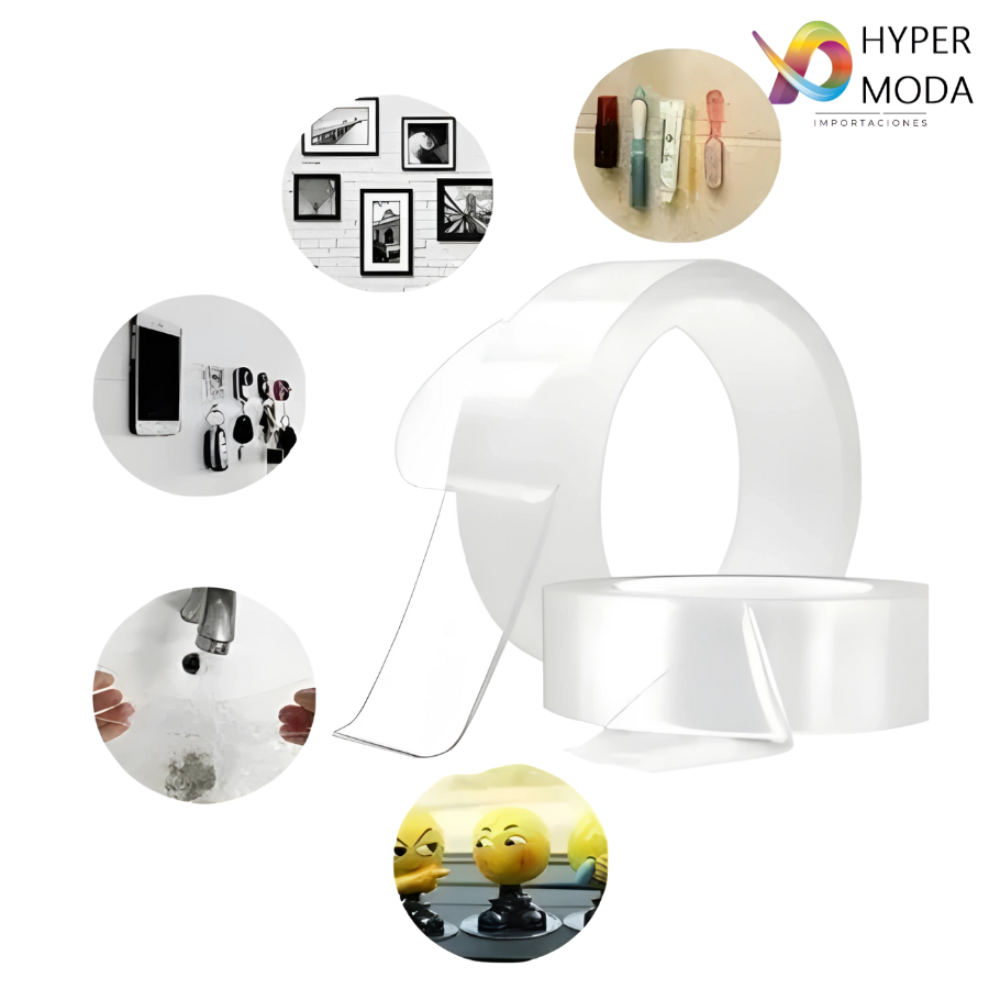 Cinta Doble Cara 3 Metros