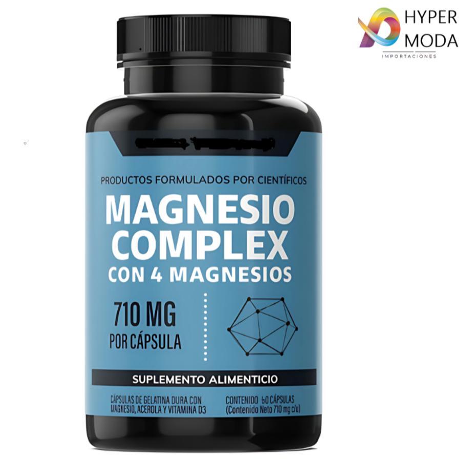 Suplemento Magnesio Complex 60 Capsulas