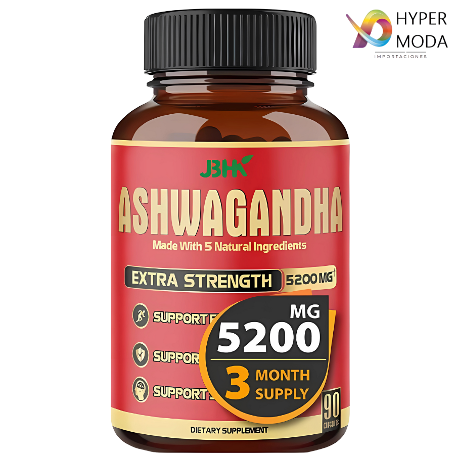 Ashwagandha Suplemento 90 Capsulas