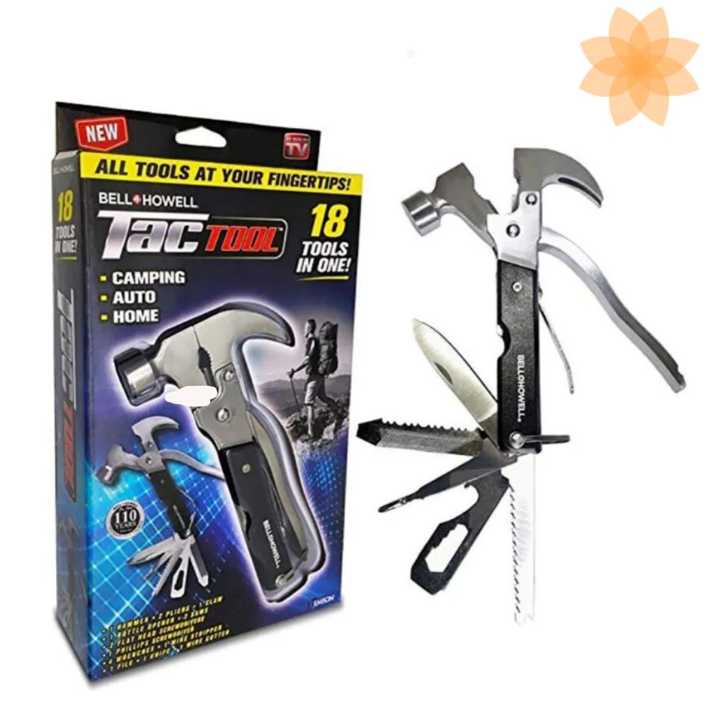 Martillo Tactico Multifuncional Camping