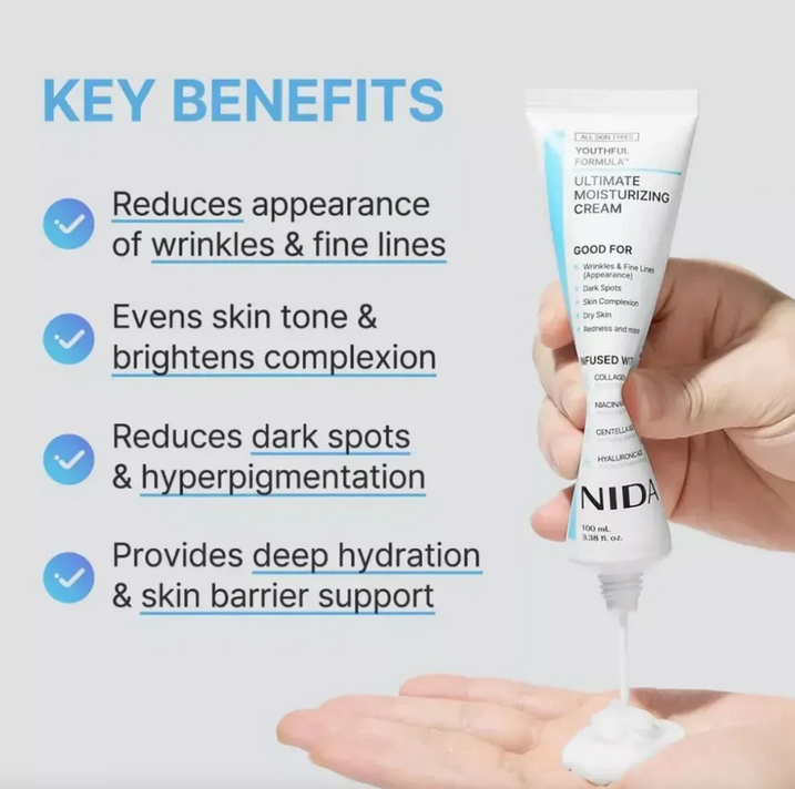 Crema Nida Hidratante Viral: Piel Firme y Radiante