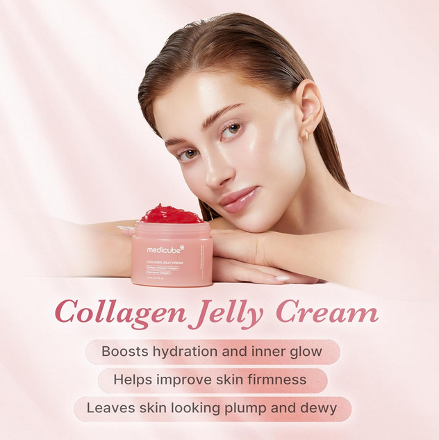 Crema de Colágeno Medicube: Efecto Piel de Cristal