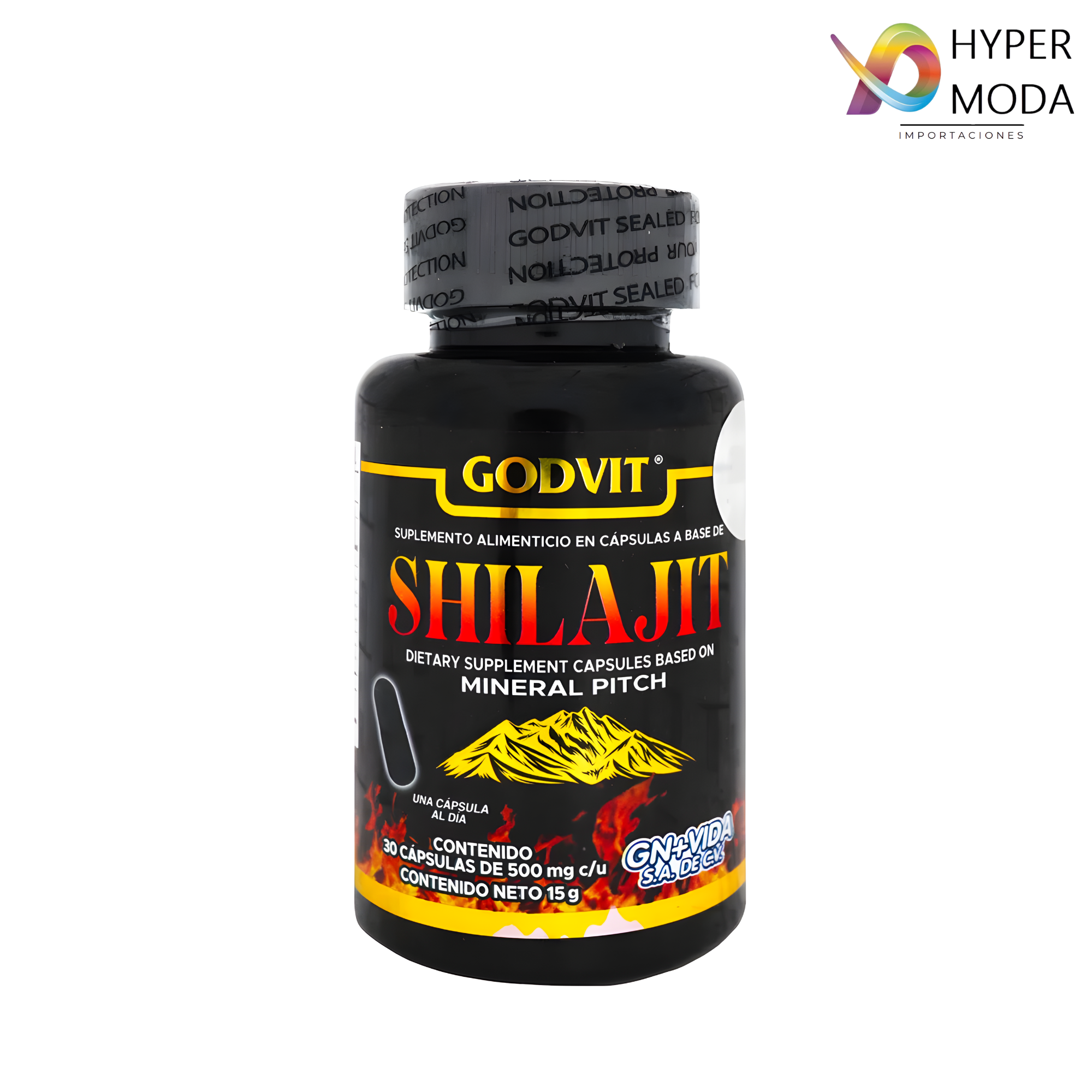 Suplemento Shilajit Cofepris 30 Capsulas