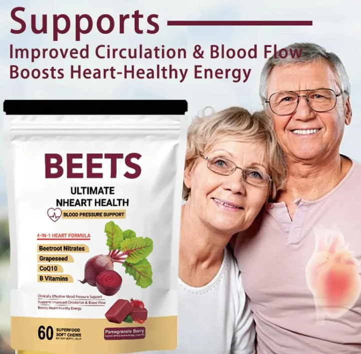 Semilla de Uva y Remolacha: Apoyo a la Circulación