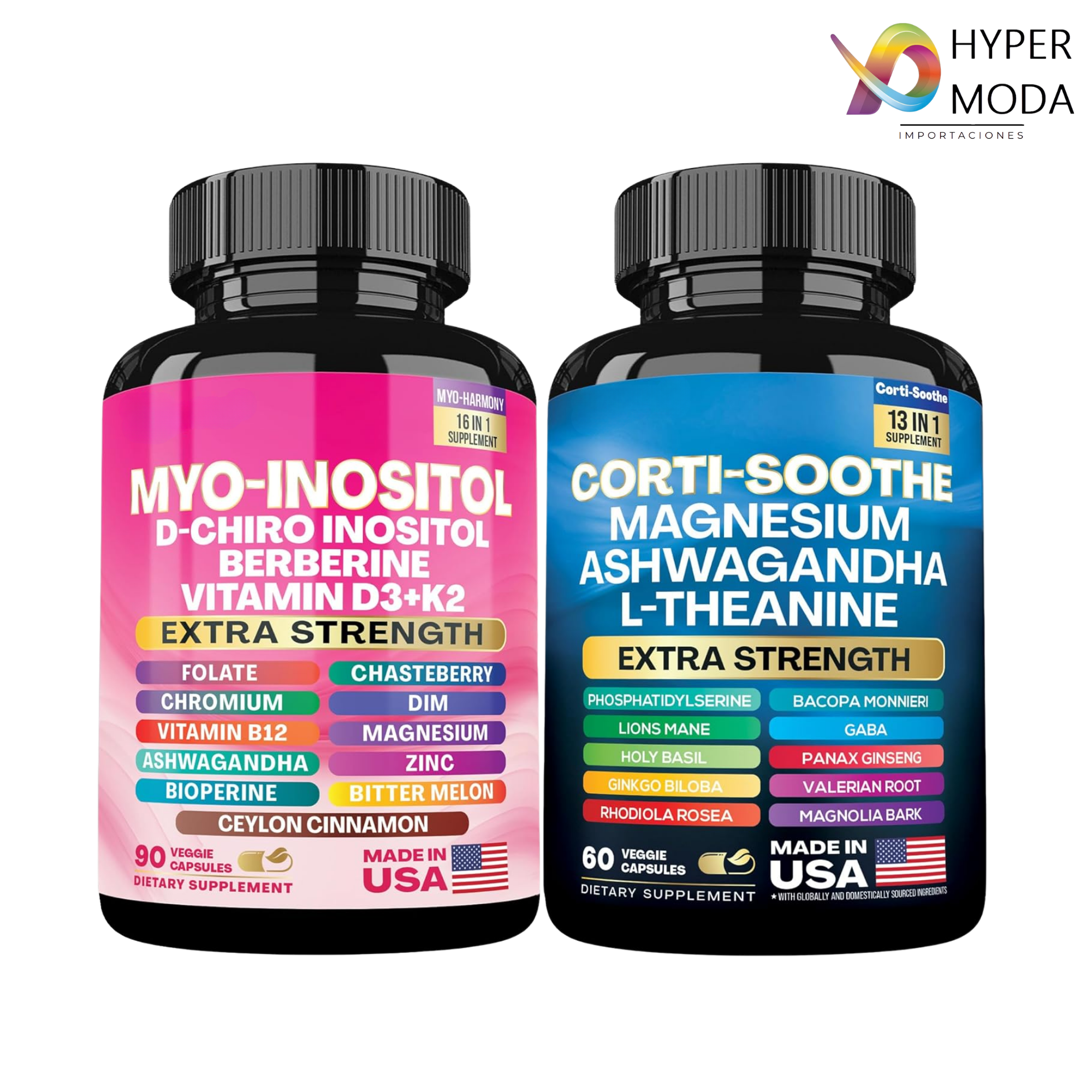 Kit Inositol & Cortisol Paquete 2 pcs