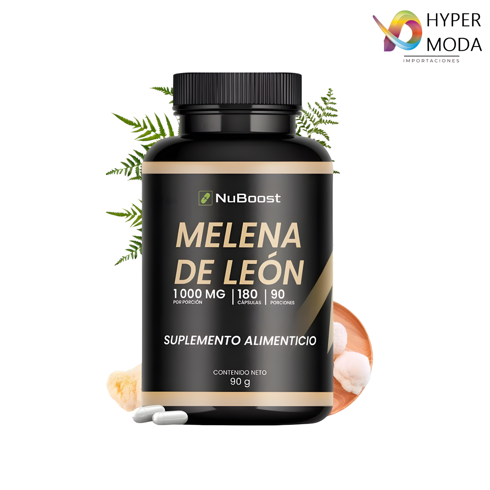 Suplemento Melena de Leon 180 Capsulas