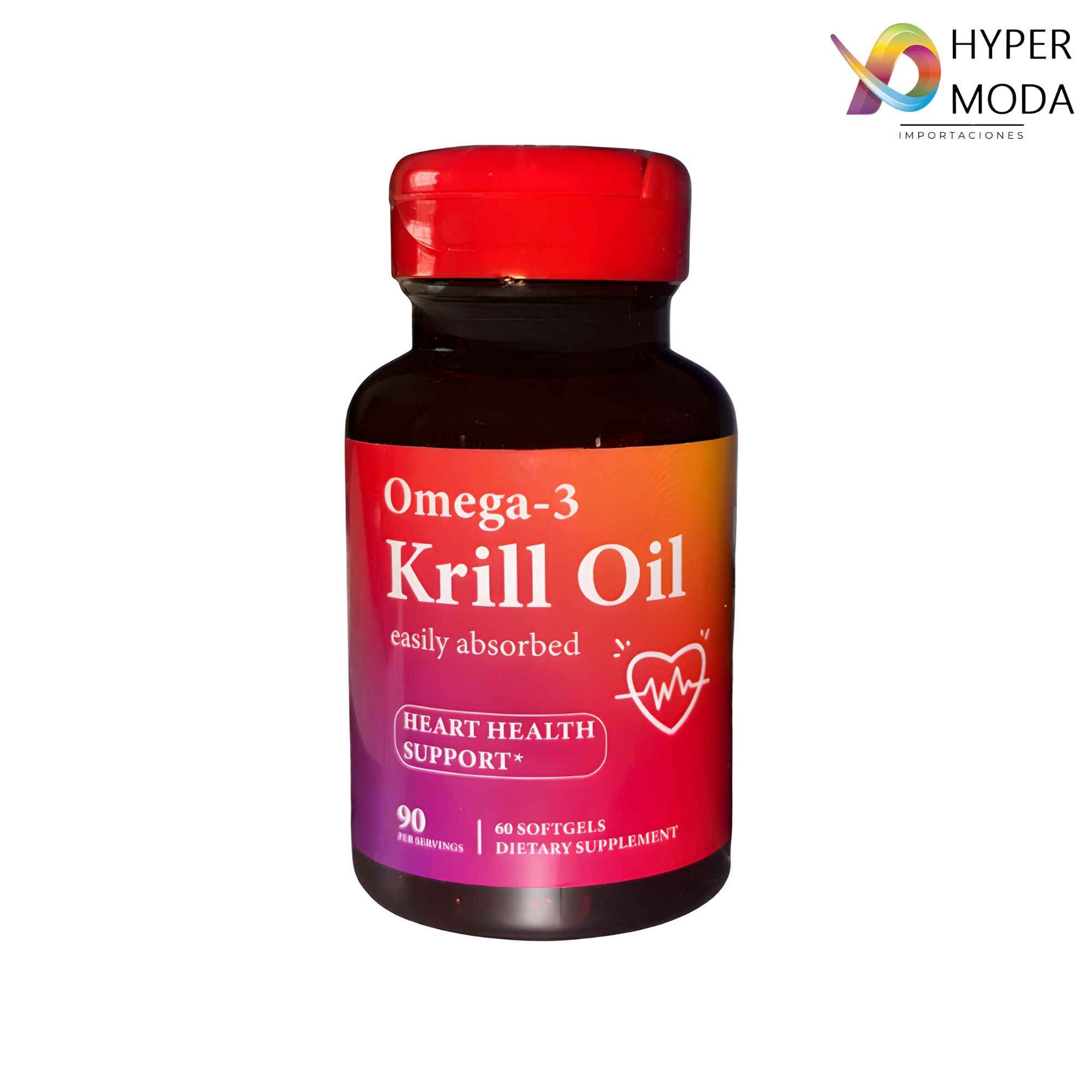 Suplemento Omega-3 Krill Oil 90 Capsulas