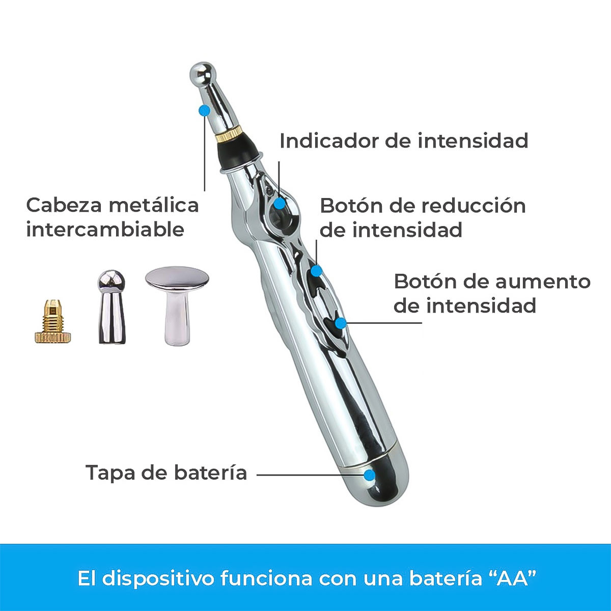 Vista 6 de Pluma Electro Acupuntura Fisioterapia