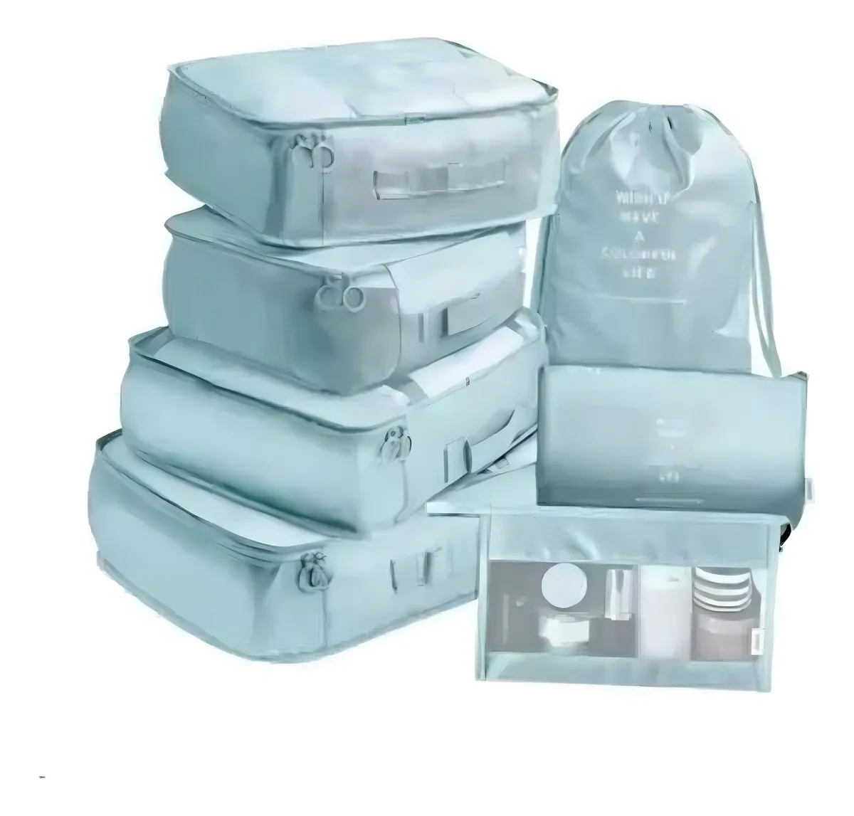 BOLSA ORGANIZADORAS PARA VIAJE - COLOR: GRIS