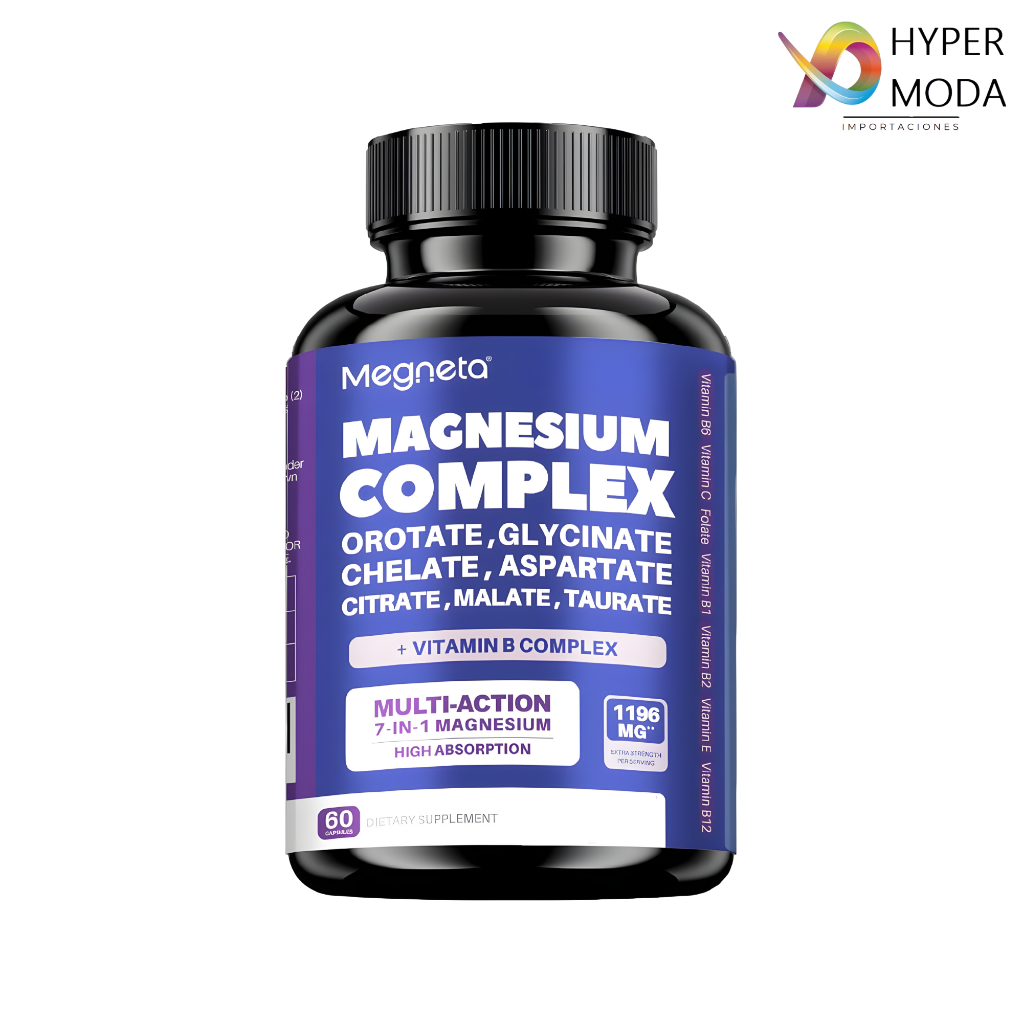 Suplemento Megneta Magnesio Complex 60cp