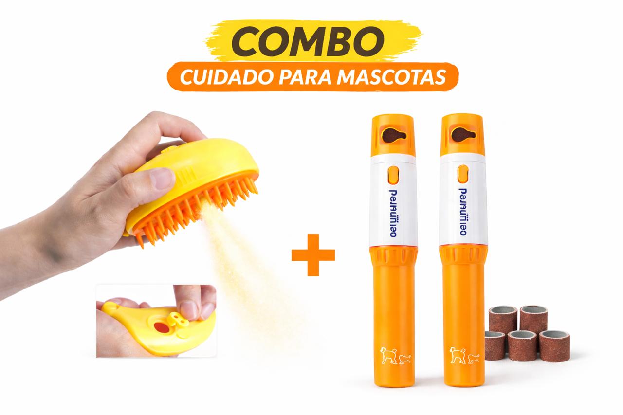 CEPILLO DE VAPOR + 2LIMA PARA MASCOTAS
