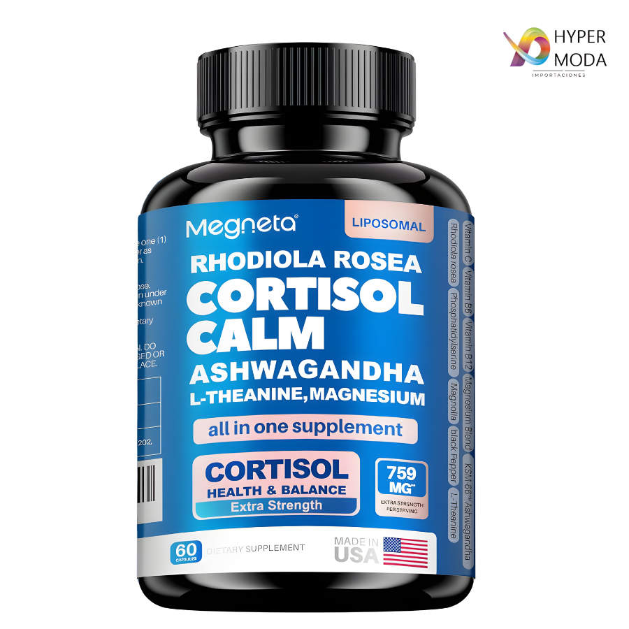 Suplemento Cortisol Calm Megneta 60cp