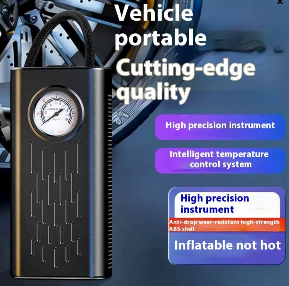 Vista 3 de Bomba Inflador Aire Para Carro