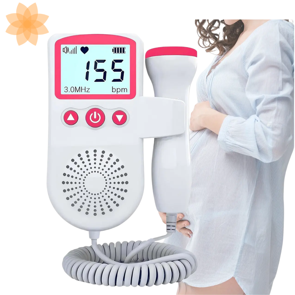 Monitor de latidos Doppler Fetal Portati