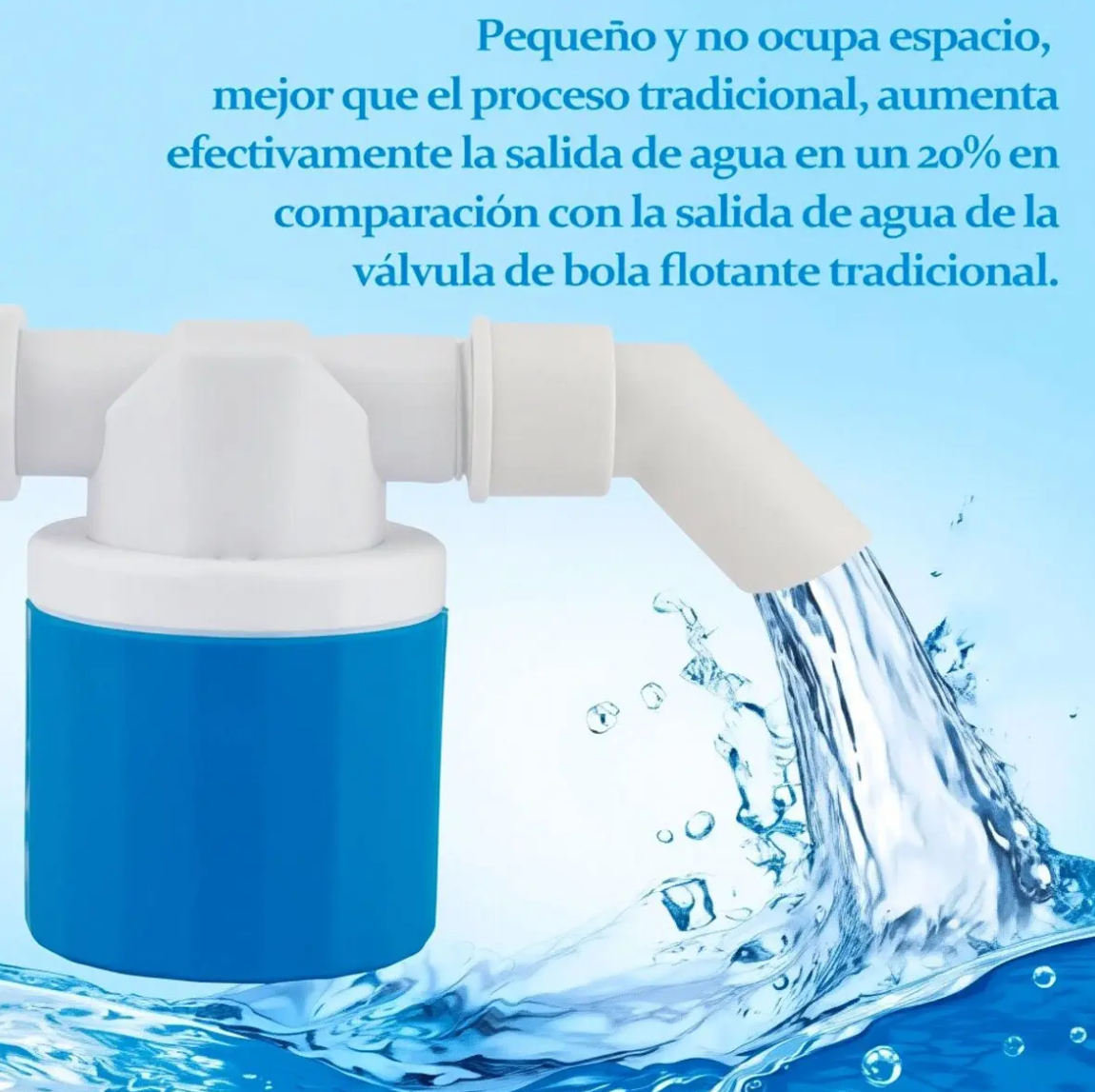 Vista 5 de Valvula de flotador para tanque de agua