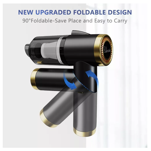 Mini Aspiradora Coche Con Luz Led