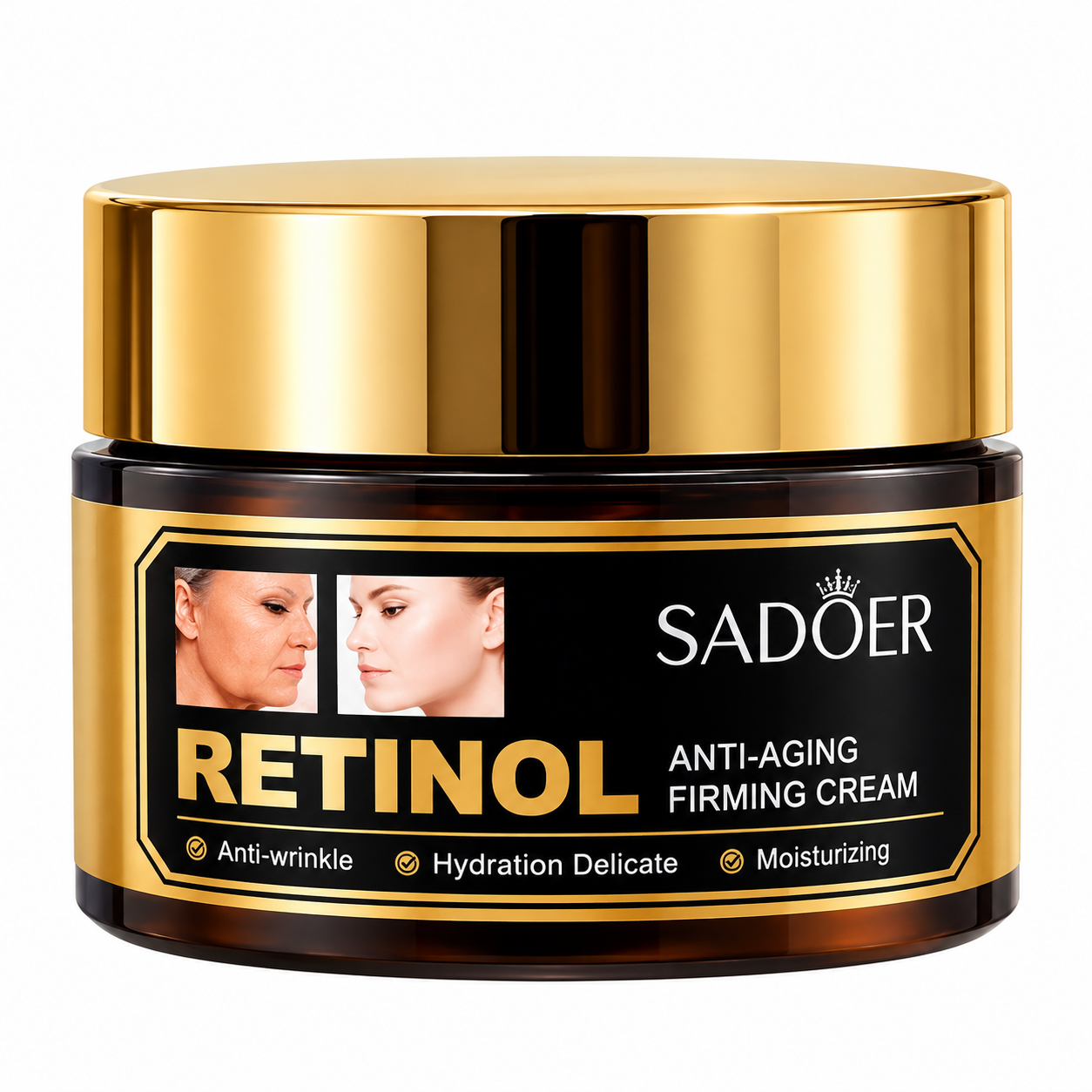 Retinol Gold | Crema Facial Reafirmante